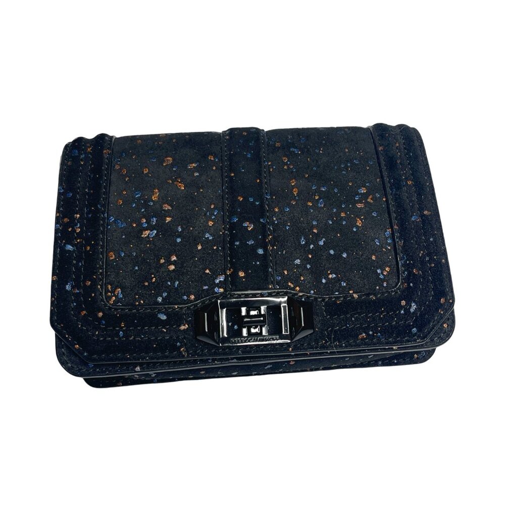 Rebecca Minkoff Black Speckled Crossbody Bag - Like New